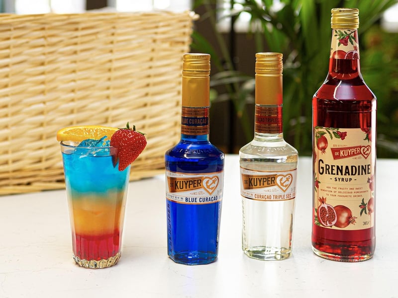 Show your colours at your next summer party with the Rainbowful of Pride cocktail from De Kuyper this summer. Made especially for Pride month, this eye-catching drink uses De Kuyper’s Blue Curaçao (available at Morrisons),  Triple Sec (available at Morrisons) and Grenadine (available on Amazon), making it taste as good as it looks and will bring joy to everyone’s plans this summer.