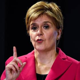 First Minister Nicola Sturgeon.