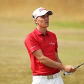 Sam Locke in action during the final round of the 147th Open Championship at Carnoustie in 2018. Picture: Francois Nel/Getty Images.
