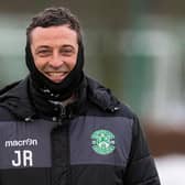 Hibs boss Jack Ross plans to add to his squad during the current transfer window but is hoping he can hold on to his best players. Photo by Ross MacDonald / SNS Group