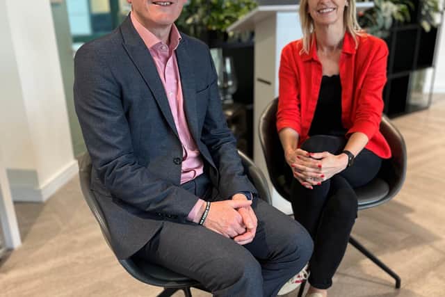 Cadre members - Norman Stevenson, Cyber Fraud - Scotland with Julie Inglis, director at KubeNet