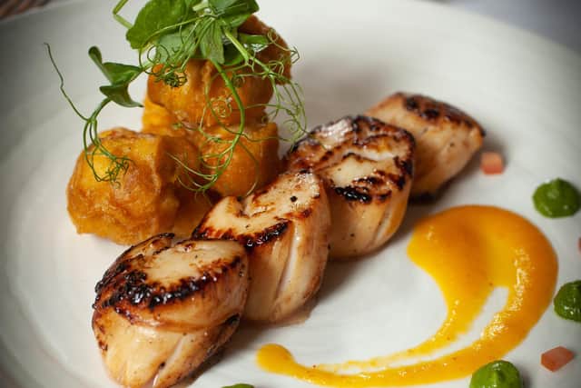The Buttery's scallops