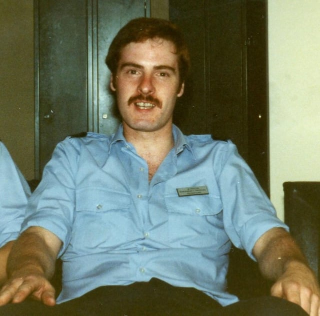Bill Mason in his former days as a working paramedic. Picture: Scottish Ambulance Service