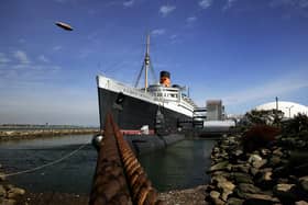 The RMS Queen Mary faces an uncertain future after its operator filed for bankruptcy amid allegations of outstanding urgent repairs to the historic Clyde-built ocean liner. Picture: David McNew/Getty