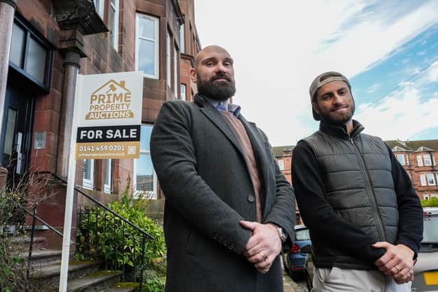 Prime Property Auctions co-owners John Morris and Luis Guarin.