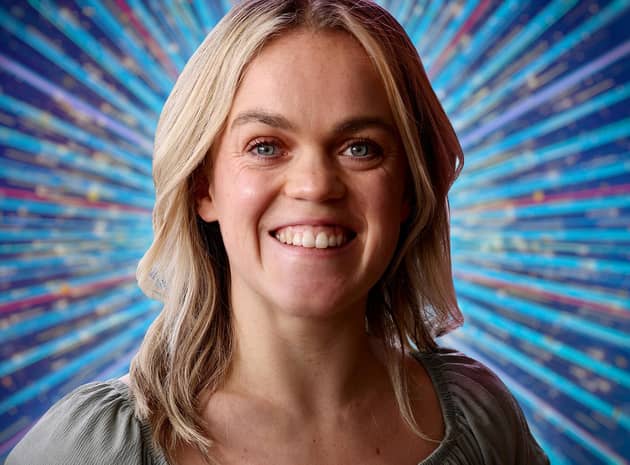 Paralympic swimming gold medallist Ellie Simmonds, who is the latest celebrity revealed as part of the Strictly Come Dancing 2022 line-up. Image: BBC