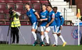 Rangers took control of proceedings early at Tynecastle Park. (Photo by Paul Devlin / SNS Group)