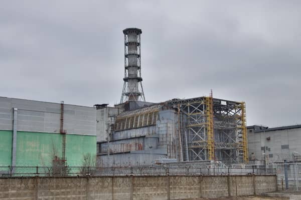 The Chernobyl nuclear power plant.