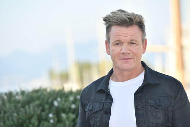 Gordon Ramsay says he can change a nappy with his eyes closed after spending time at home during lockdown. (YANN COATSALIOU/AFP via Getty Images)