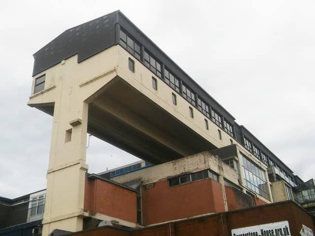 I found this part of the building particularly unnerving. Picture: contributed.