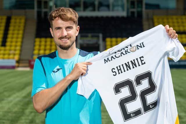 Andrew Shinnie has joined Livingston on a two-year deal. Picture: SNS