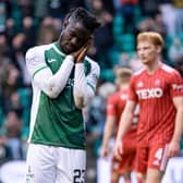 Elie Youan was on the scoresheet in Hibs' impressive 6-0 win over Aberdeen. (Photo by Craig Williamson / SNS Group)