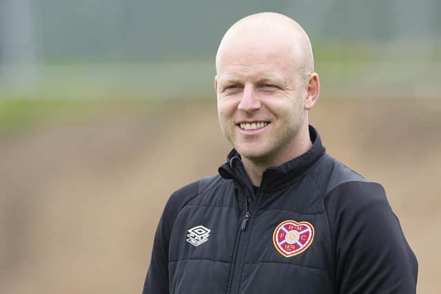 Steven Naismith's hopes of landing the Hearts job on a permanent basis are likely to be influenced by events at Tynecastle against the club's city rivals.