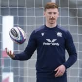 Ben Healy has made a favourable impression since joining the Scotland squad.  (Photo by Ross MacDonald / SNS Group)