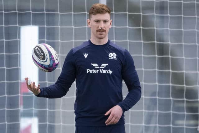Ben Healy has made a favourable impression since joining the Scotland squad. (Photo by Ross MacDonald / SNS Group)