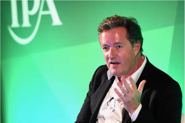 Piers Morgan temporarily left the show after displaying coronavirus symptoms