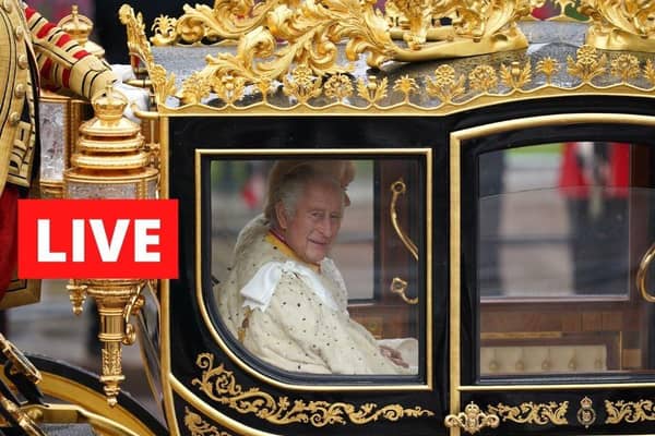 The King and Queen have left Buckingham Palace to cheers from the waiting crowds in The Mall as the moment of their coronation drew closer.