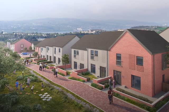Caledonia Housing Association has put forward ambitious plans for the multi-million Dumbarton regeneration including new homes to replace many of the original tenements.