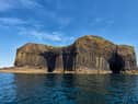 You can find Fingal’s Cave on the Isle of Staffa located south-west off the Isle of Ulva. The uninhabited island is only half a mile in length and is composed exclusively of hexagonally jointed basalt columns (like the ones at the Giant’s Causeway on Ireland’s north coast.) “Fingal” is said to be an anglicisation of Finn MacCumhaill who was an Irish General who commanded the Feinne, a group who fended off the Norsemen and other such invaders. The site is also famed for its colourful folklore about giants that see Scottish and Irish mythology overlap.