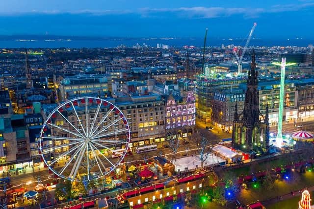 Edinburgh's Christmas festival will return later this month. Picture: Tim Edgeler