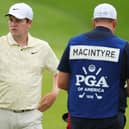 Bob MacIntyre pictured during the second round of the 106th PGA Championship at Valhalla Golf Club in Louisville, Kentucky. Picture: Andrew Redington/Getty Images.