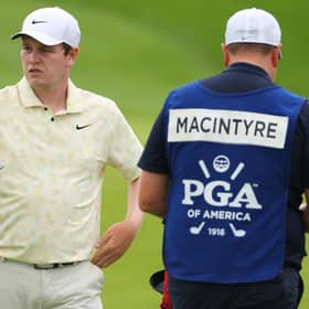 Bob MacIntyre pictured during the second round of the 106th PGA Championship at Valhalla Golf Club in Louisville, Kentucky. Picture: Andrew Redington/Getty Images.