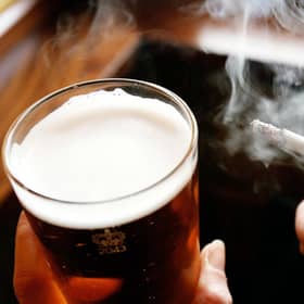 The Prime Minister says he wants to ban smoking in beer gardens.