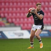 Scotland full-back Stuart Hogg hopes his side can take inspiration from the football team's win in Serbia. Picture: Stu Forster/Getty Images