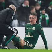 David Turnbull is one of a host of Celtic players nursing a hamstring injury.