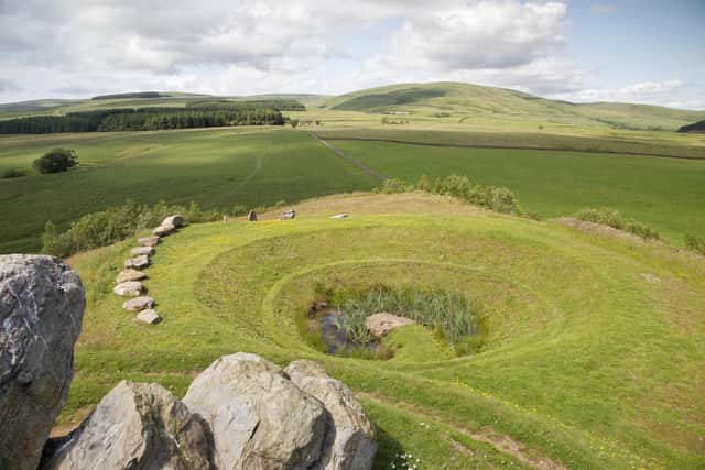 A bid has been made to list the landscape with Historic Environment Scotland as the Crawick Multiverse gets set to raise its profile. PIC: Ray Cox/Contributed.
