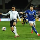 Rangers target Morgan Whittaker (left) in action for Swansea City. (Photo by Alex Burstow/Getty Images)