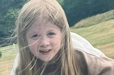 A large police operation is involved in the search for missing Kaitlyn Easson, aged 11.