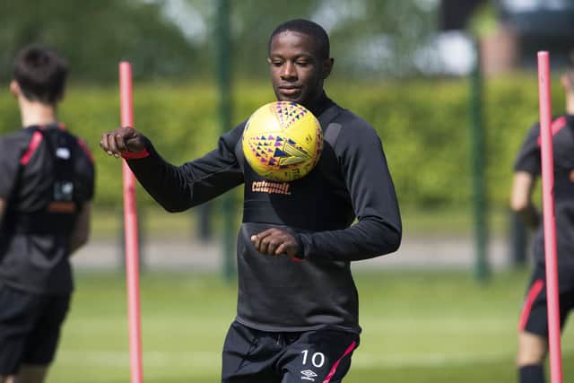 Arnaud Djoum is back in Scottish football with Dundee United.