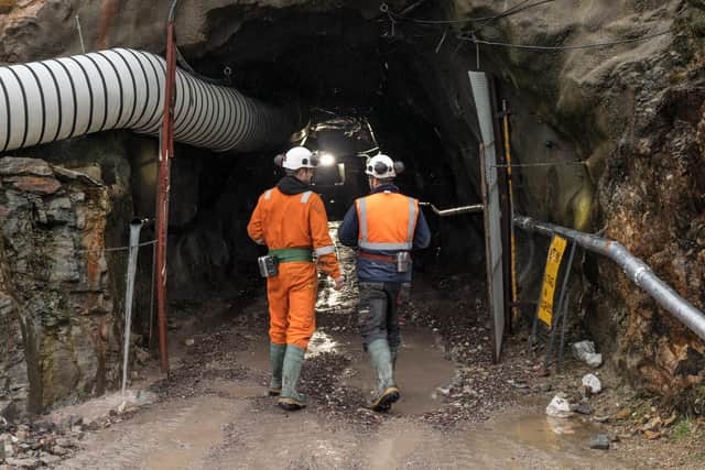 The firm, responsible for the Cononish mine near Tyndrum on the West Highland Way, has appointed administrators. Picture: contributed.