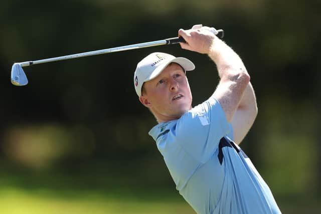 Craig Howie opened with a seven-under-par 64 in the afternoon wave in Denmark. Picture: Oisin Keniry/Getty Images.
