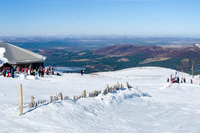 The Top Station and Ptarmigan restaurant at Cairngorm Mountain. Picture: Tim Winterburn/HIE