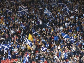 Scotland supporters are not guilty of disrespecting their World Cup play-off opponents Ukraine by being desperate to beat the war-torn nation by any which means. (Photo SNS Group/Alan Harvey).