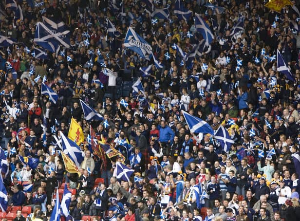 Scotland supporters are not guilty of disrespecting their World Cup play-off opponents Ukraine by being desperate to beat the war-torn nation by any which means. (Photo SNS Group/Alan Harvey).