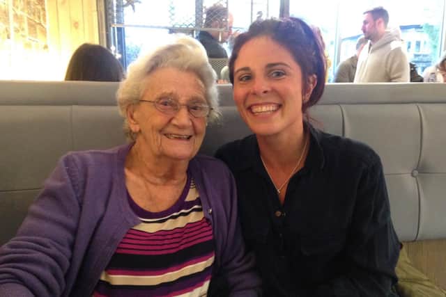 Gena Lever with her grandmother Irene 'Rene' Lever