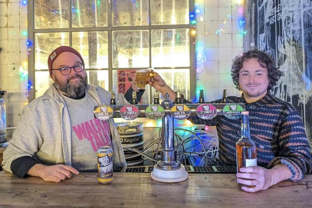 Michael Johnstone and Steven Shand are the founders of the new Biscuit Factory Beverage Festival in Edinburgh.