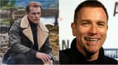 Outlander star Sam Heughan, left, and Trainspotting actor Ewan McGregor, right.