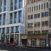 A CGI of the planned new hotel off Edinburgh's St Andrew Square.