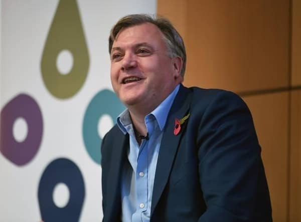 Ed Balls spoke on Matt Hancock