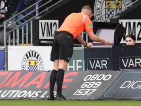 VAR was involved in a number of controversial decisions in the Scottish Premiership last weekend.  (Photo by Alan Harvey / SNS Group)