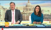 Piers Morgan and former co-presenter Susanna Reid