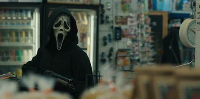 Ghostface is back - and he's reportedly scarier than ever. Cr: Paramount