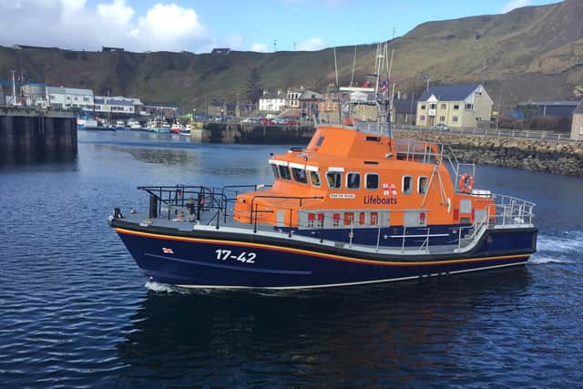 RNLI lifeboat The Taylors (Photo: Thurso Lifeboat).