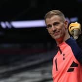 Tottenham goalkeeper Joe Hart is set to sign for Celtic, according to reports (Photo by CATHERINE IVILL/POOL/AFP via Getty Images)