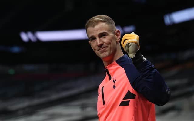 Tottenham goalkeeper Joe Hart is set to sign for Celtic, according to reports (Photo by CATHERINE IVILL/POOL/AFP via Getty Images)