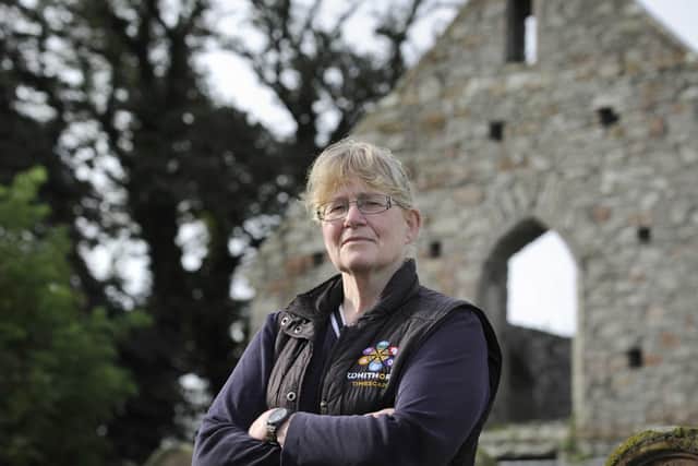 Julia Muir Watt, development manager at the Whithorn Trust. Picture: Colin Hattersley/Wigtown Book Festival